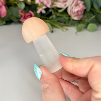 Satin Spar Mushrooms