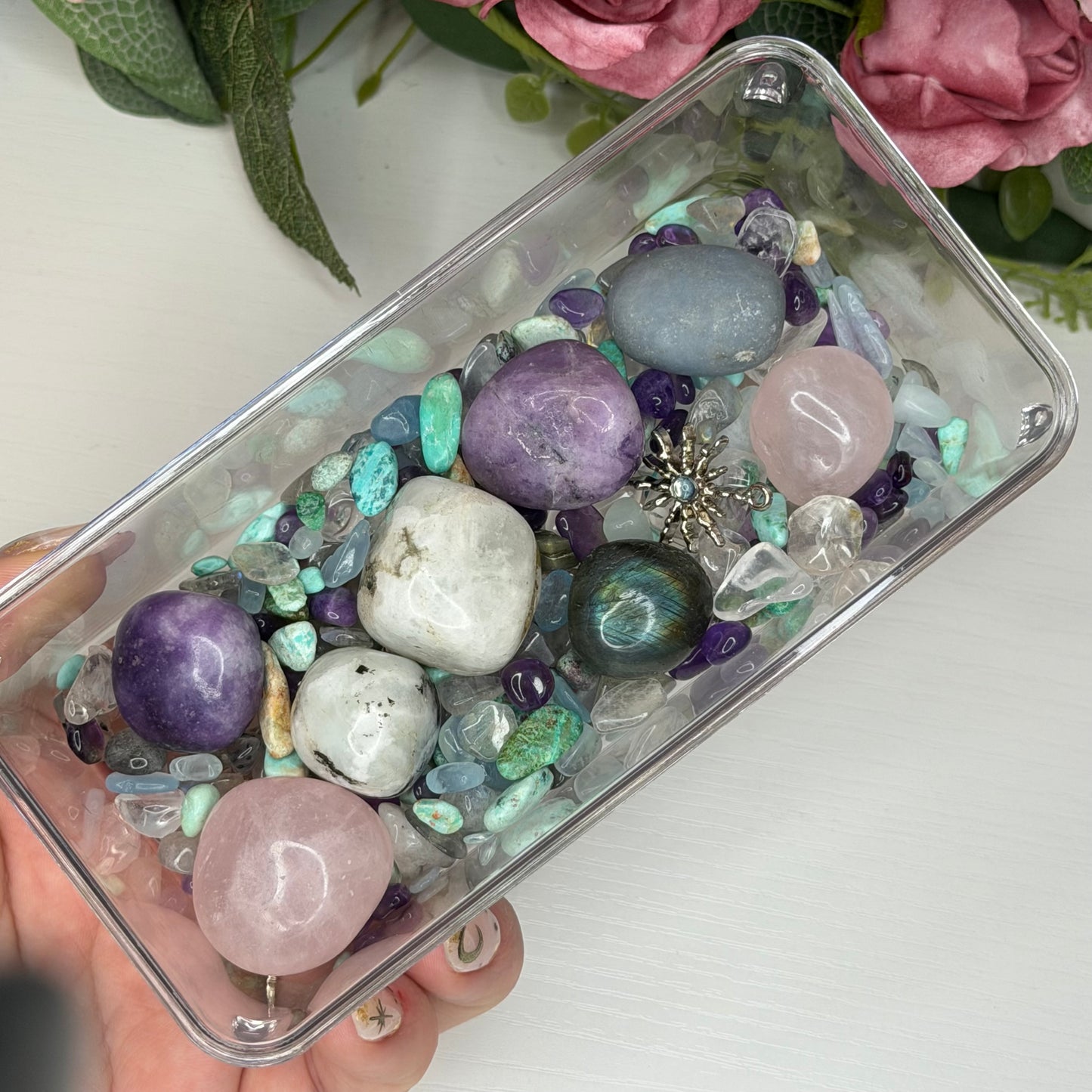 Pisces Zodiac Crystal Confetti Scoop (200g)