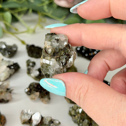 XS Epidote with Quartz