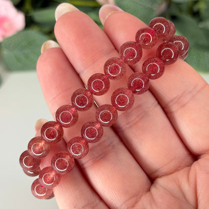 Strawberry Quartz Bracelets