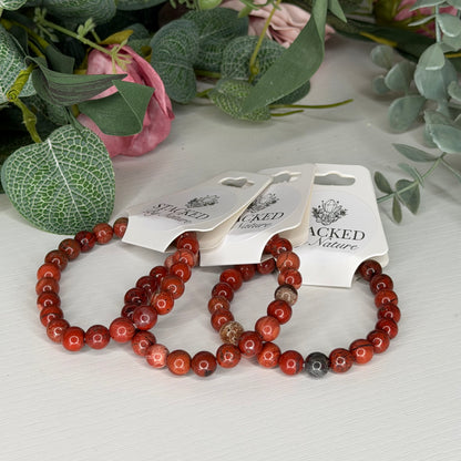Red Jasper Bracelet (8mm)
