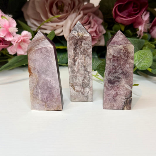 Purple Mica Towers