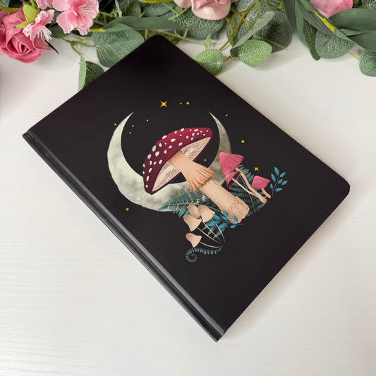 Dark Forest Mushroom Notebook