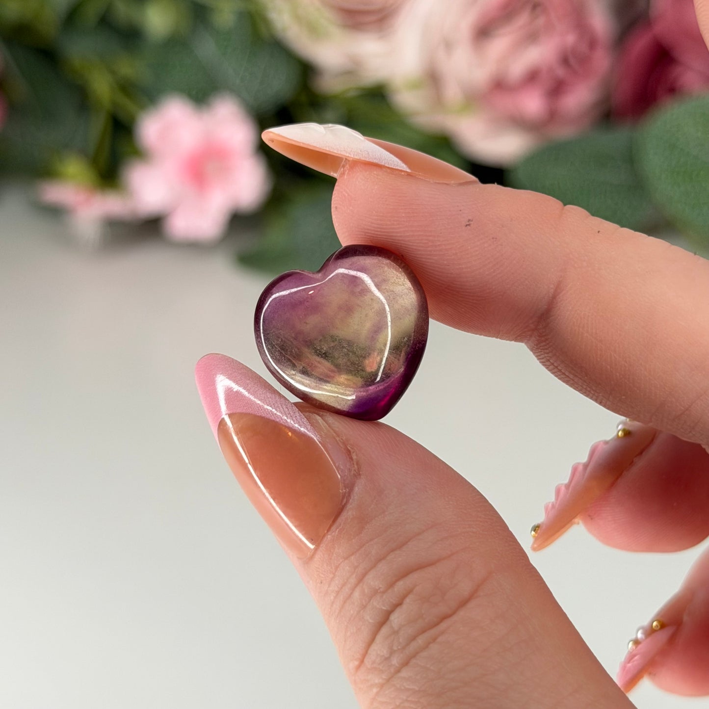Mini Fluorite Heart