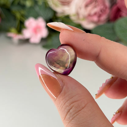 Mini Fluorite Heart