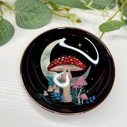 Forest Mushroom Incense Holder