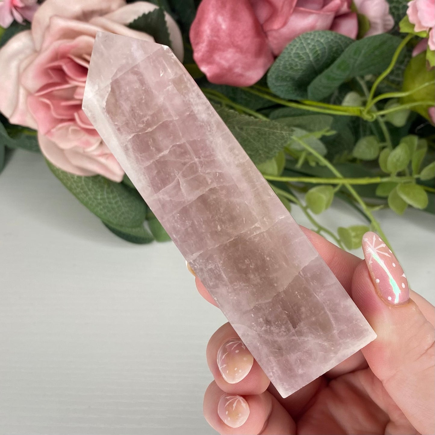 Dusty Pink Tourmaline Towers