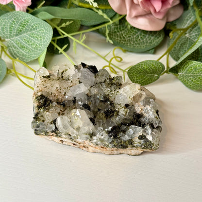 Epidote With Quartz