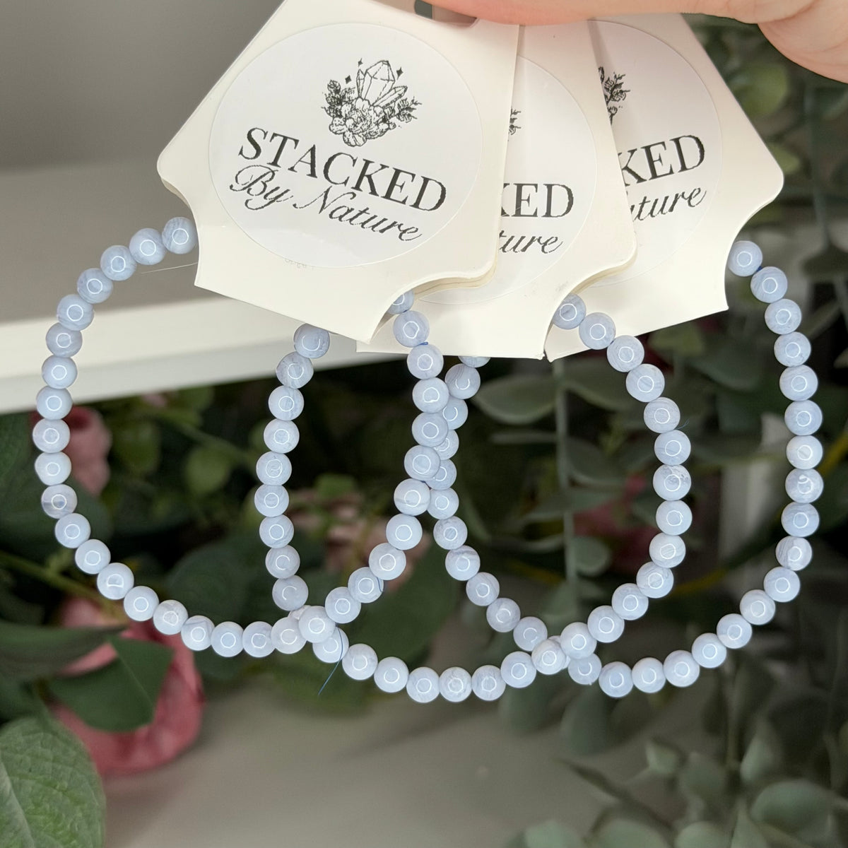 Blue Lace Agate (4mm)