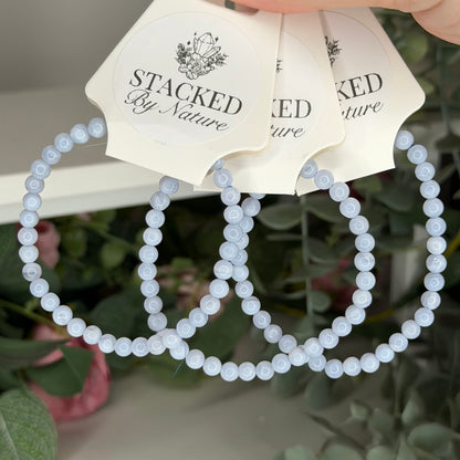 Blue Lace Agate (4mm)