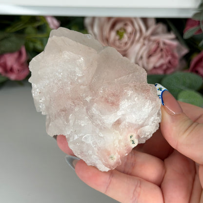 Apophyllite With Pink Chalcedony E