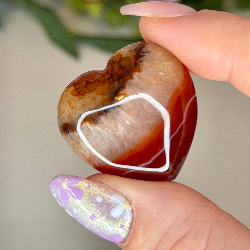 Carnelian Hearts (Intuitively Chosen)