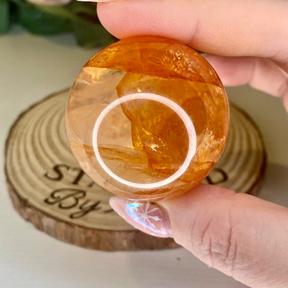 High Quality Fire Quartz Spheres