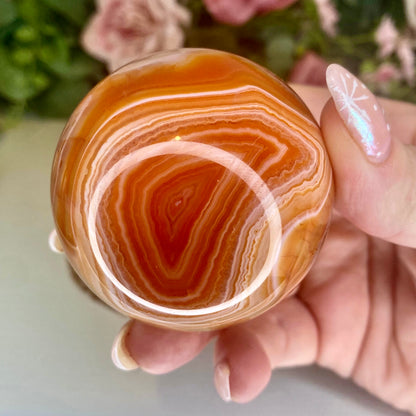 Carnelian spheres